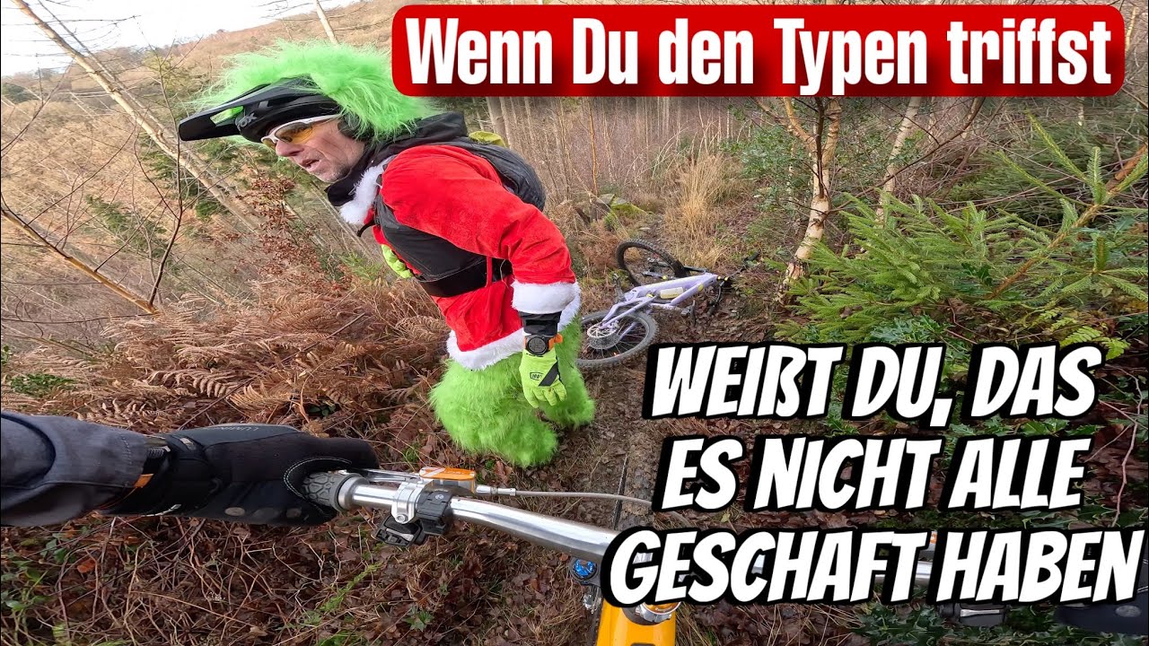 Wenn Du den Typen auf dem Trail triffst, pass auf !
