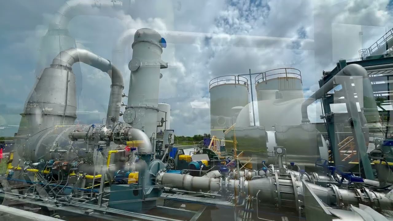 Air Clear’s 2000 SCFM Thermal Oxidizer with Quench and Scrubber for VLS Texas Molecular in Texas