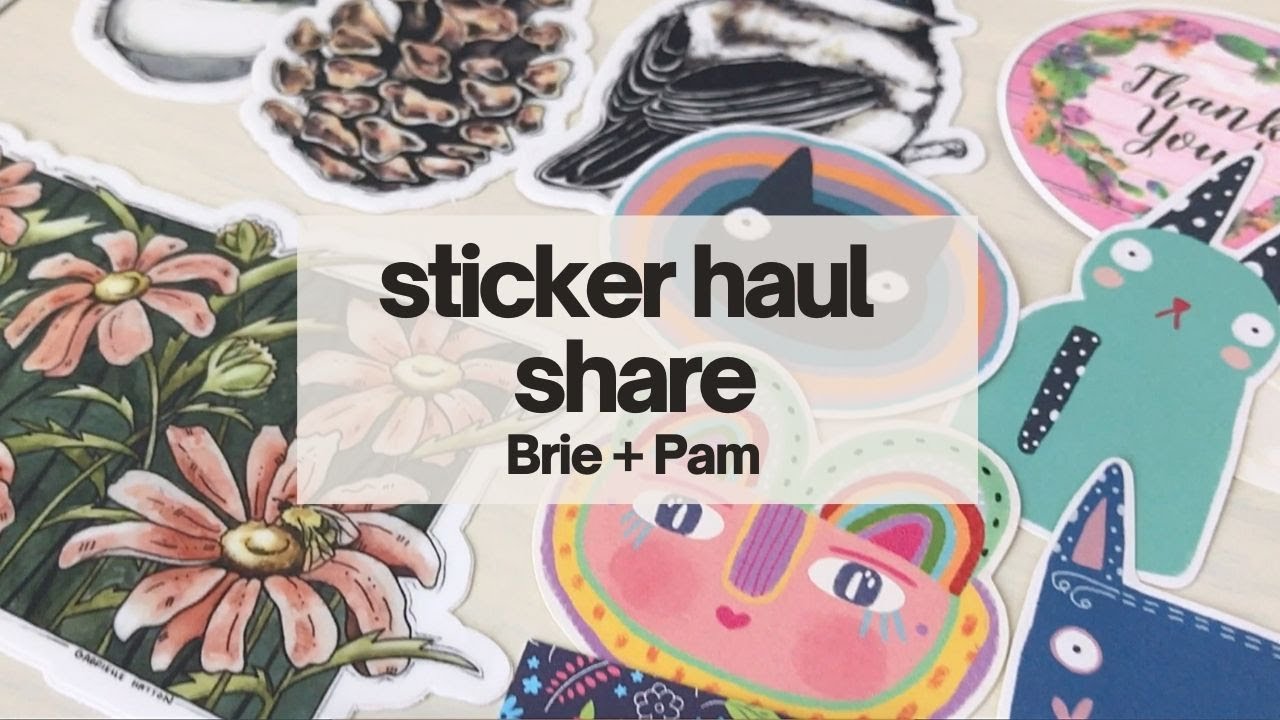 Sticker Haul: Documented Journey & Pocket Journal Pam
