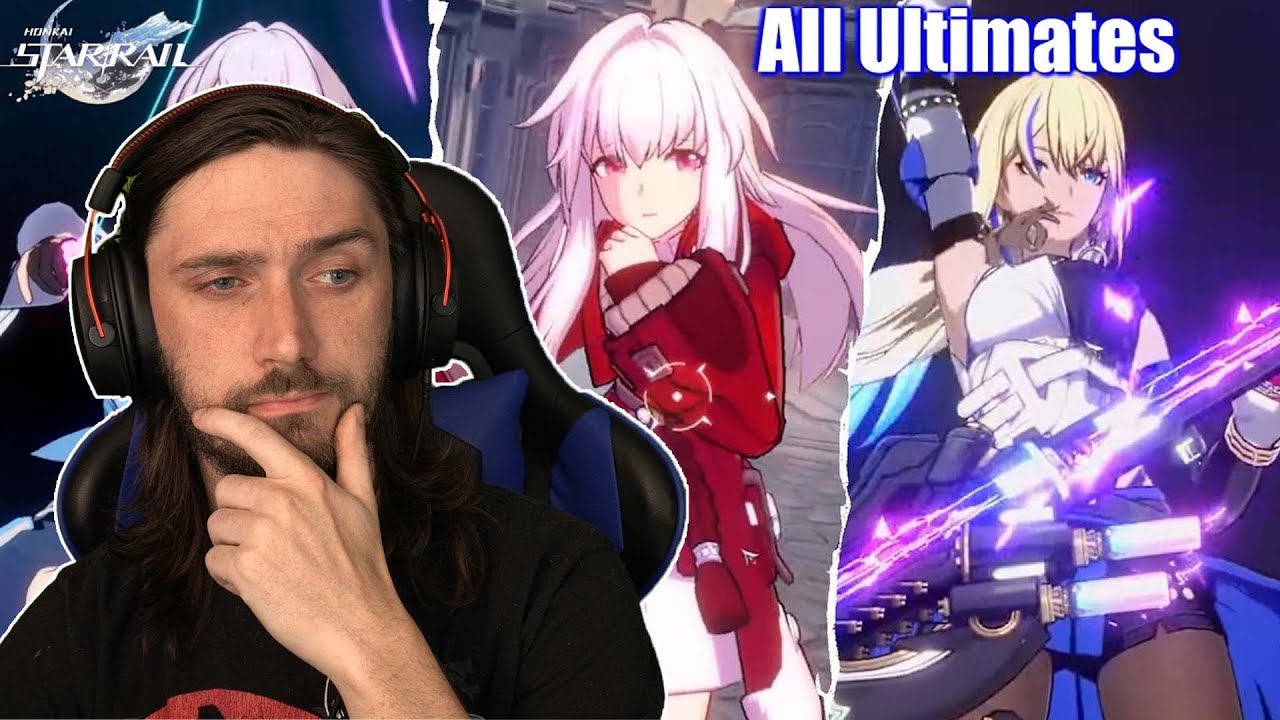 All Honkai Star Rail Characters And Ultimates REACTION! | Honkai: Star Rail