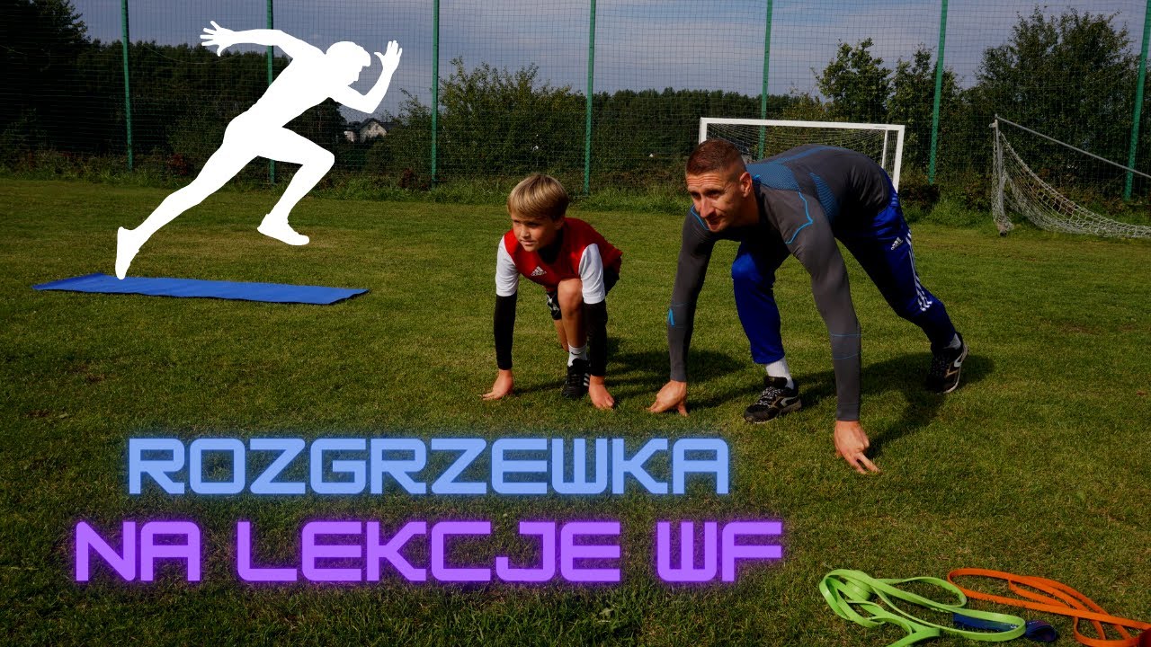 Rozgrzewka ogólnorozwojowa na lekcje WF z  Filipem