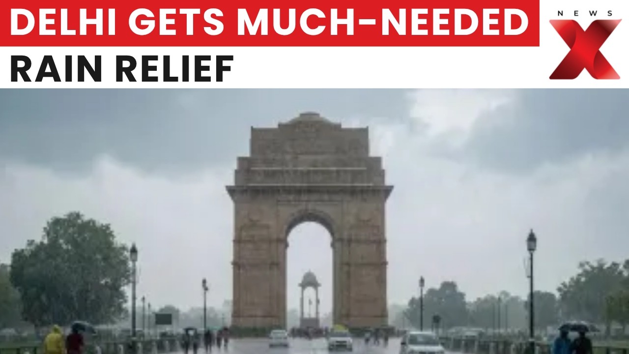 Delhi Weather Update: IMD Issues Yellow Alert As Rain, Thunderstorms Hit Capital | NewsX