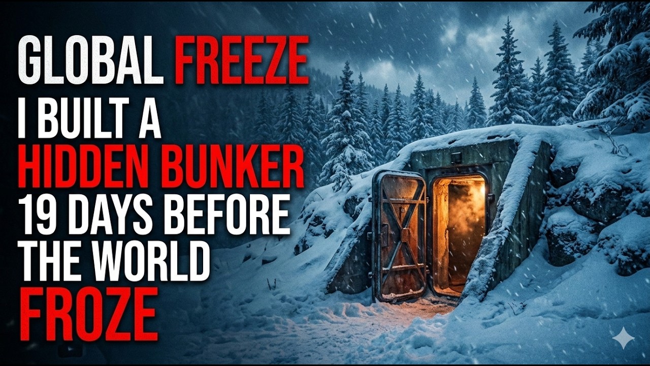 GLOBAL FREEZE: I Built a Hidden Underground Shelter 19 Days Before the World Froze