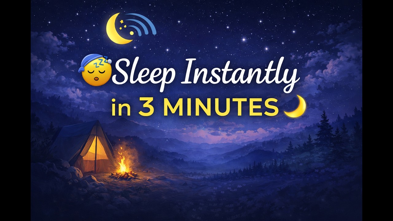 Rain Sounds for Deep Sleep 🌧️ 3AM Night Rain Ambience