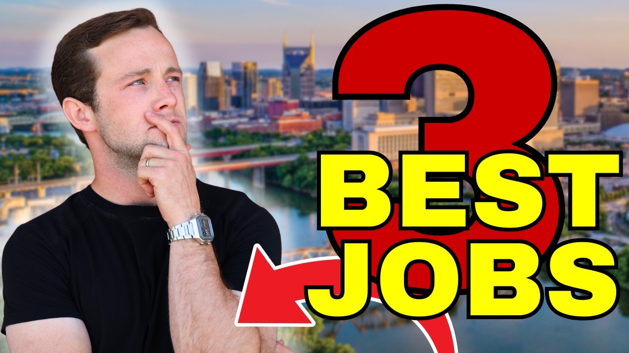 3 Best JOBS in NASHVILLE Tennessee! [Attention Job Seekers!🚨]