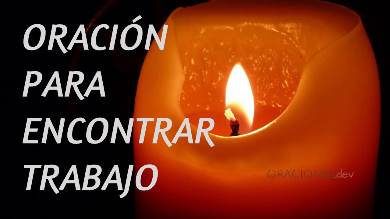 ORACI&Oacute;N PARA ENCONTRAR TRABAJO URGENTE