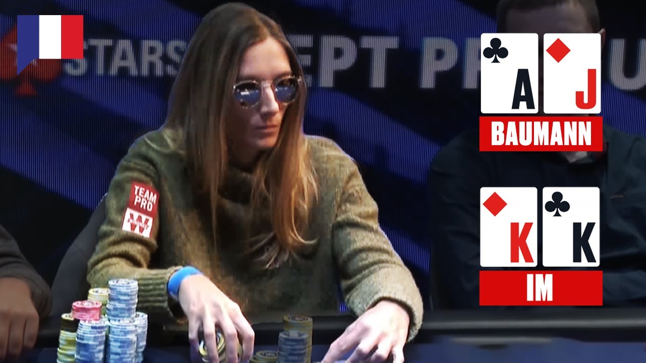 GA&Euml;LLE BAUMANN EN EMBUSCADE &spades;️ Les Meilleurs Clips de Poker &spades;️ PokerStars en Fran&ccedil;ais