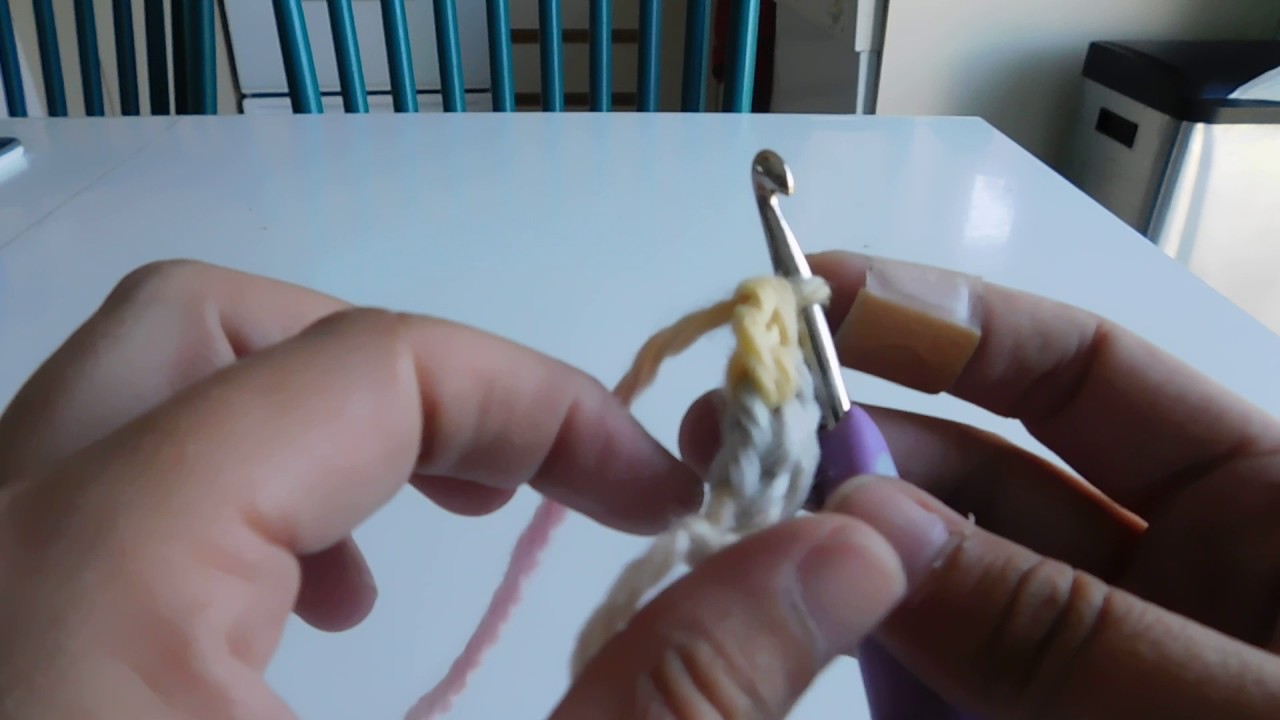 Astuce ACCROchet les mailles de fondation