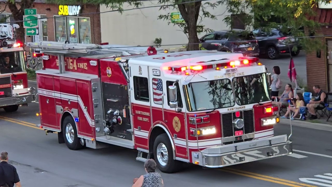 The Thornwood FD 125th anniversary parade see previous video of just the host 7/19/24