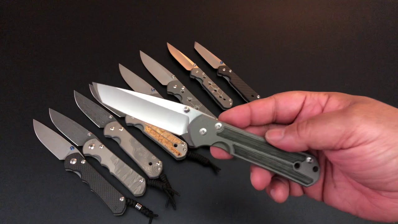 Chris Reeve Collection!  Sebenza 21, Sebenza 25, Inkosi, and  Mnandi!