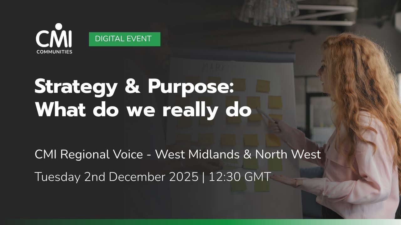 Strategy & Purpose: What do we really do
