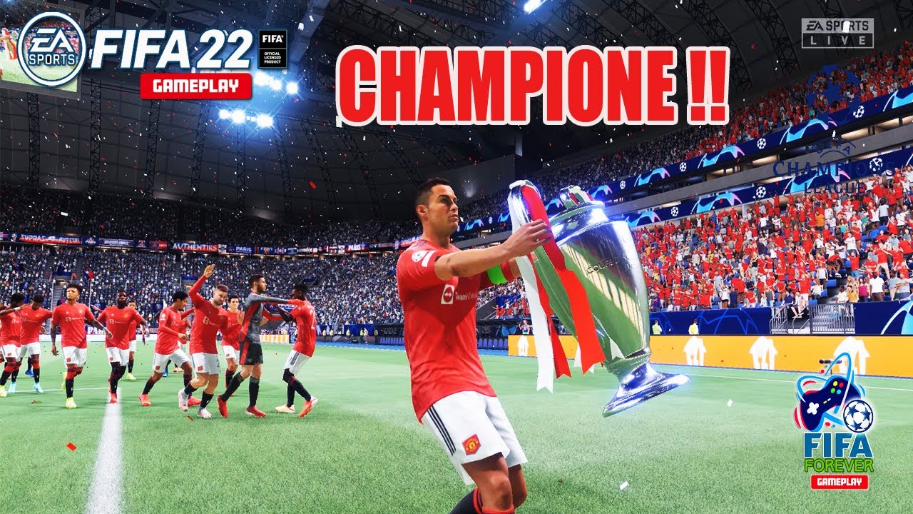 FIFA 22 - Manchester United vs PSG - UCL FINAL 2022 | PS5 Gameplay