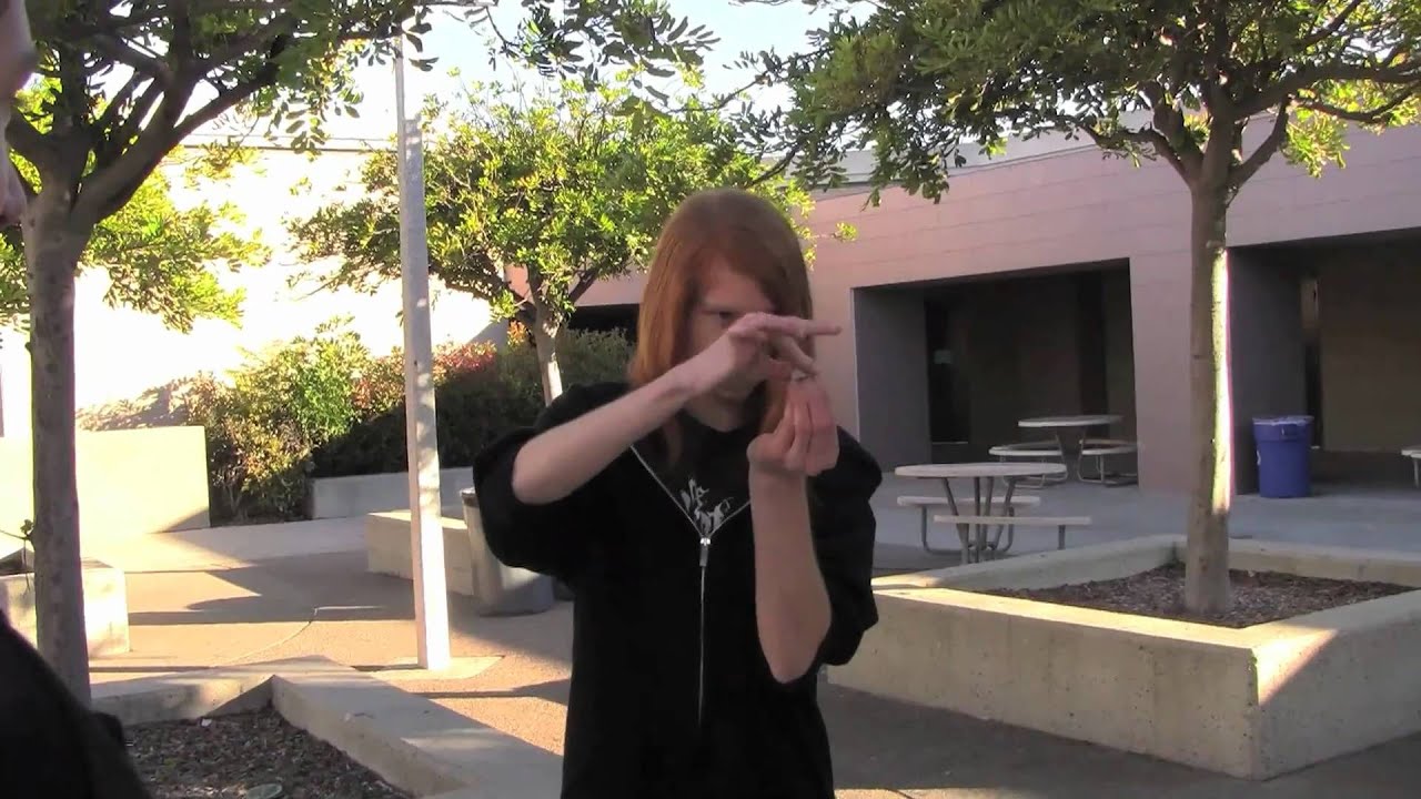 Slam! Coin thru Coin LIVE street magic.