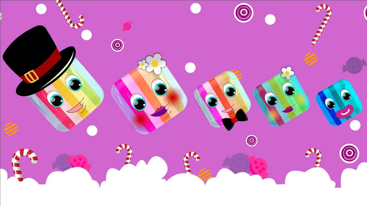 Finger Family Nursery Rhyme - Sugar Candy Finger Family