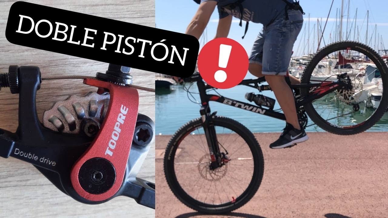 Pinza de freno 🚴TOOPRE 2 PISTONES Aliexpress❗Mecánico VS Hidráulico SHIMANO