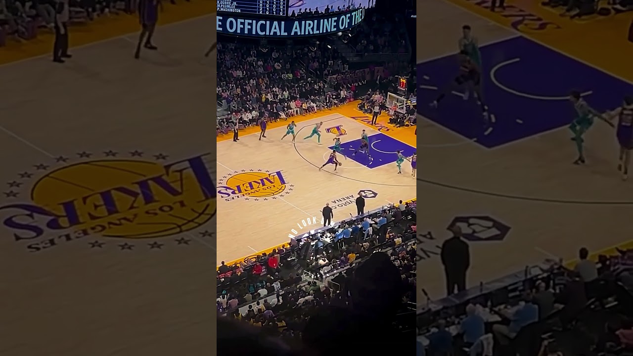 LeBron James FALLS DOWN and makes a COMEBACK 