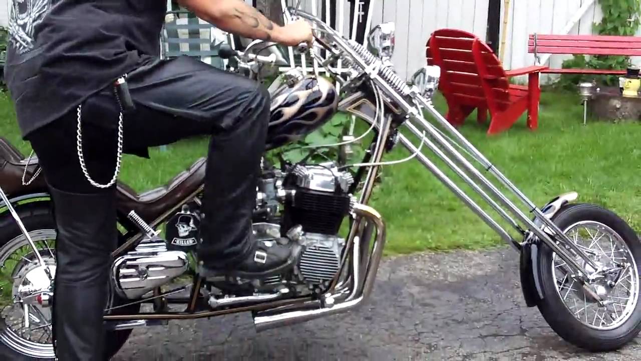 honda cb750 chopper