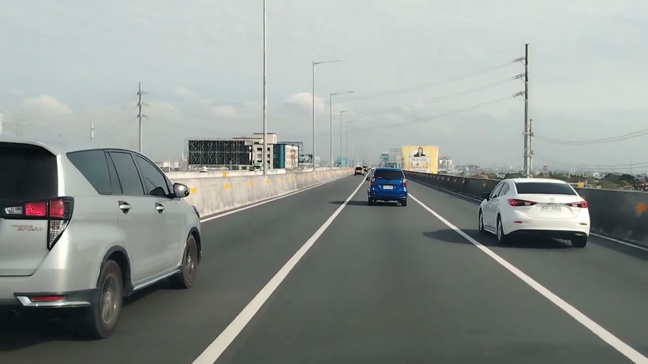 Alabang Daanghari Road Southbound To Expressway Northbound Metro Manila Philippines 