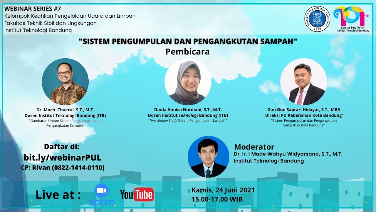 Webinar KK PUL Series #7 Sistem Pengumpulan dan Pengangkutan Sampah