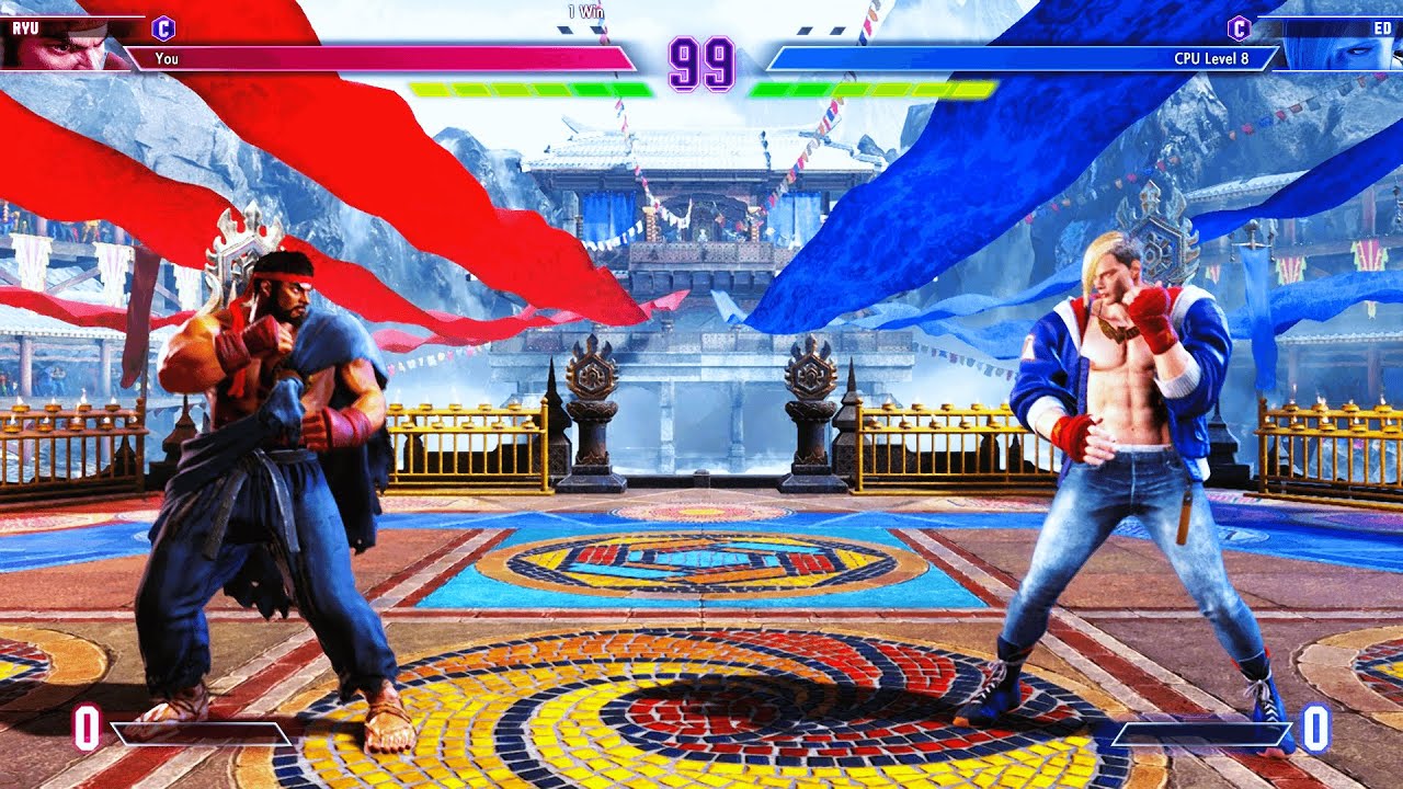 Ryu vs ED (Hardest) Street Fighter 6.| Epic Battle