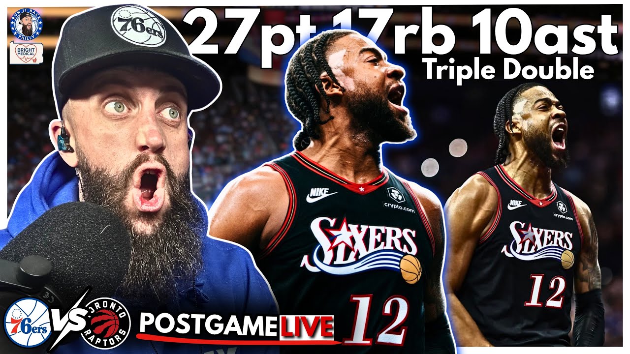 This was INSANE! Trendon Watford MONSTER triple double! | 76ers vs Raptors Post Game Live Replay