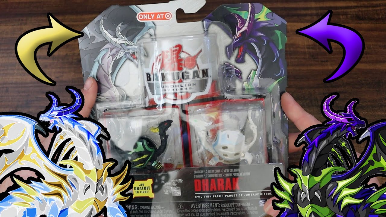 Bakugan | Dharak Evil Twin Pack Review!