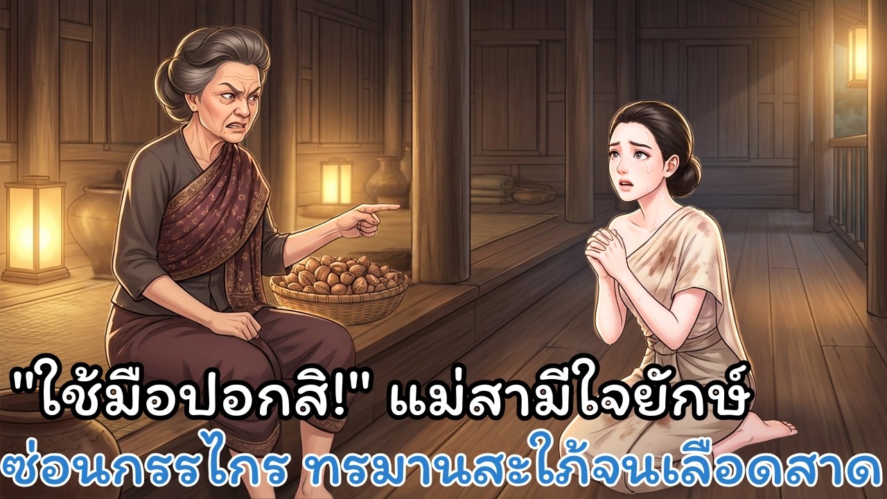 ปาฏิหาริย์หยดเลือดสะใภ้! แม่สามีใจร้ายบังคับแกะหมากจนเลือดออก กลายเป็นทับทิมล้ำค่า