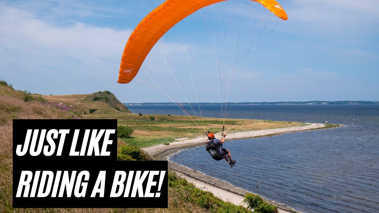 Paragliding in Denmark for the first time Soaring the Dunes