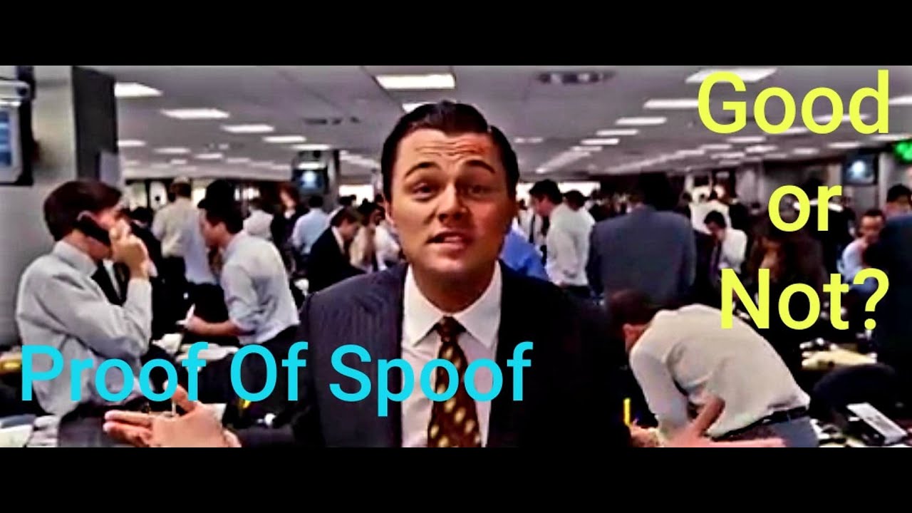 Proof Of Spoof:  Why proving criminal activity and dishonesty is actually good for Crypto