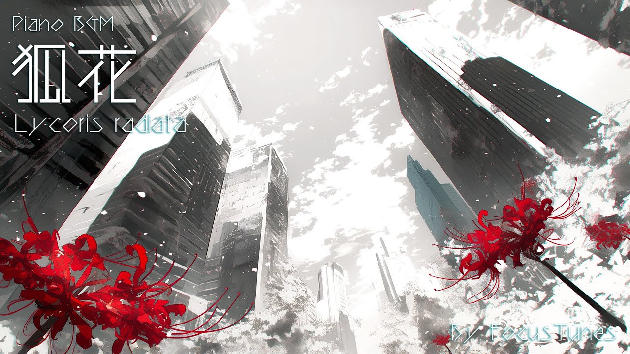 [PianoBGM] 狐花 - Lycoris radiata - | 作業 勉強 散歩  創作活動 chillout relax etc...