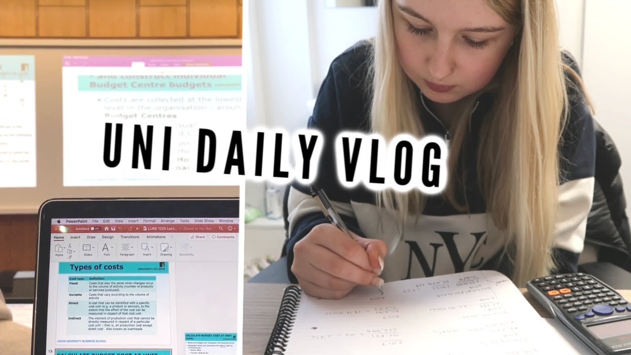 DAY IN THE LIFE AT UNIVERSITY | lectures, food haul & lots of work | AD
