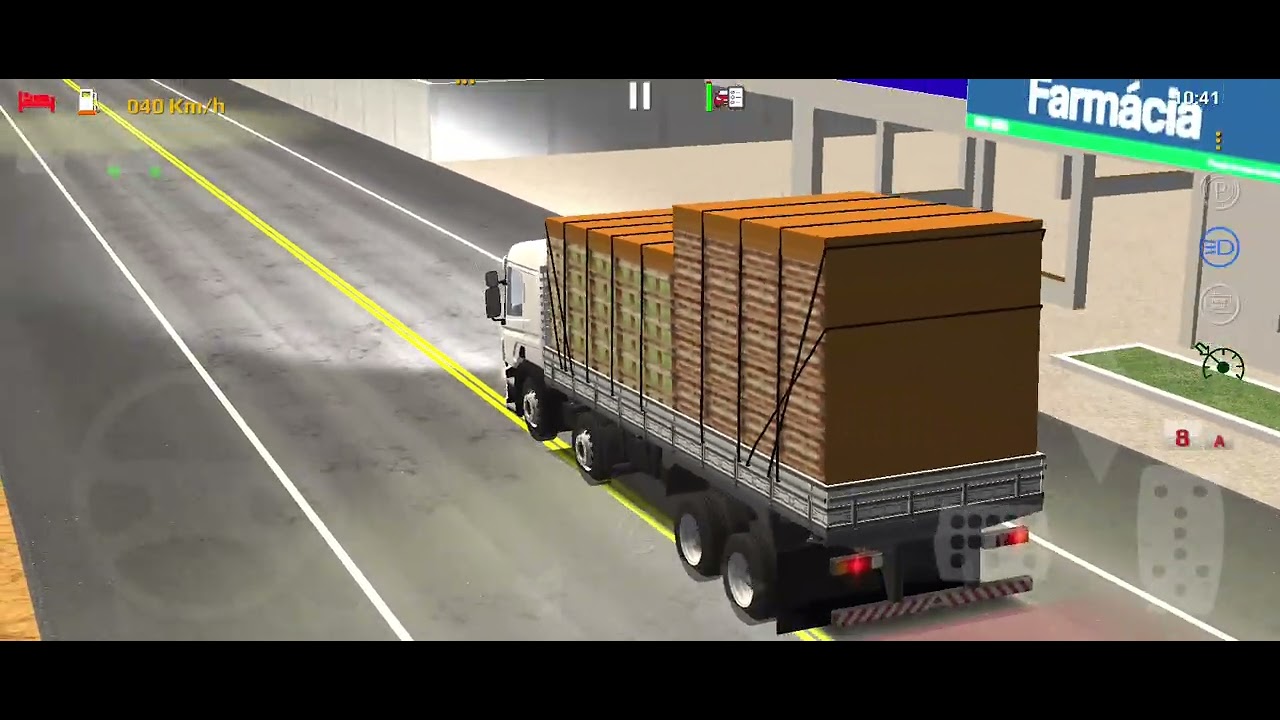 🚛pequei um carregamento de tubos 