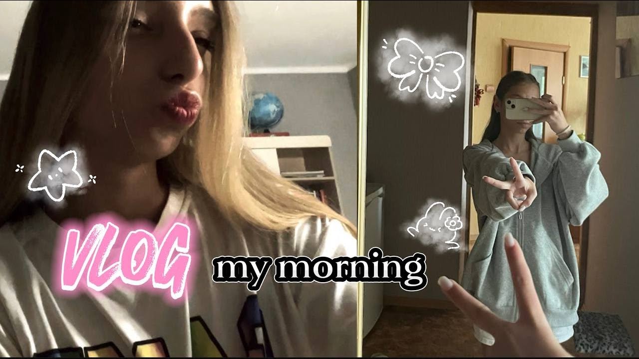 ||VLOG  мое утро🤍~//как проходит мое утро