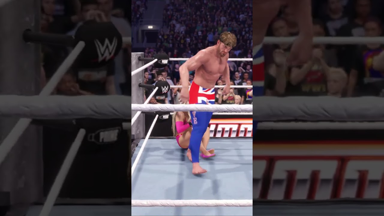 Логан Пол против Лив Морган || Видео игрового процесса боя в WWE2k25 #wrestling #wwe2k24 #wwe #ww...