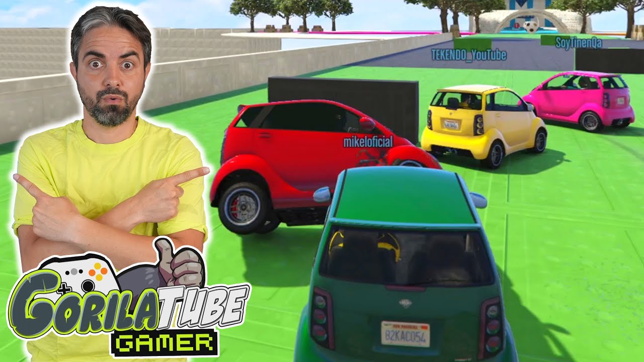Locas Carreras GTA con Tina, Tekendo y Mikeltube