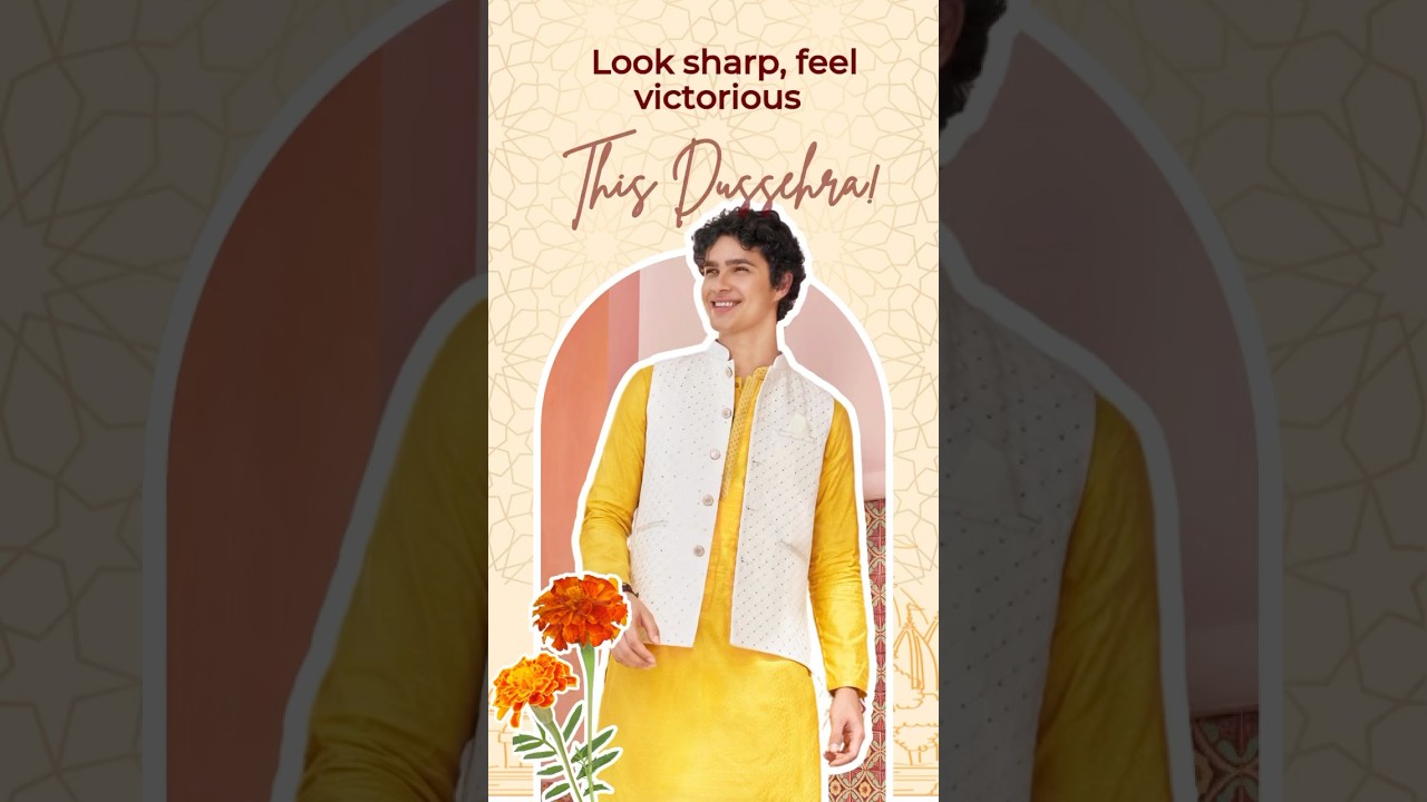 Hey Men, Look sharp this Dussehra with Shoppers Stop