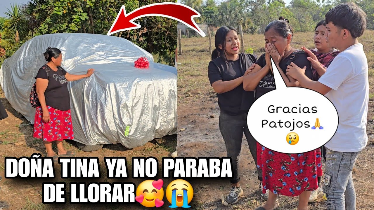 URGENTE DOÑA TINA Llora De Alegria Al Ver Su Carro Nuevo Del Año🎉😭Asi Reaccióno Al Verlo En El Puest