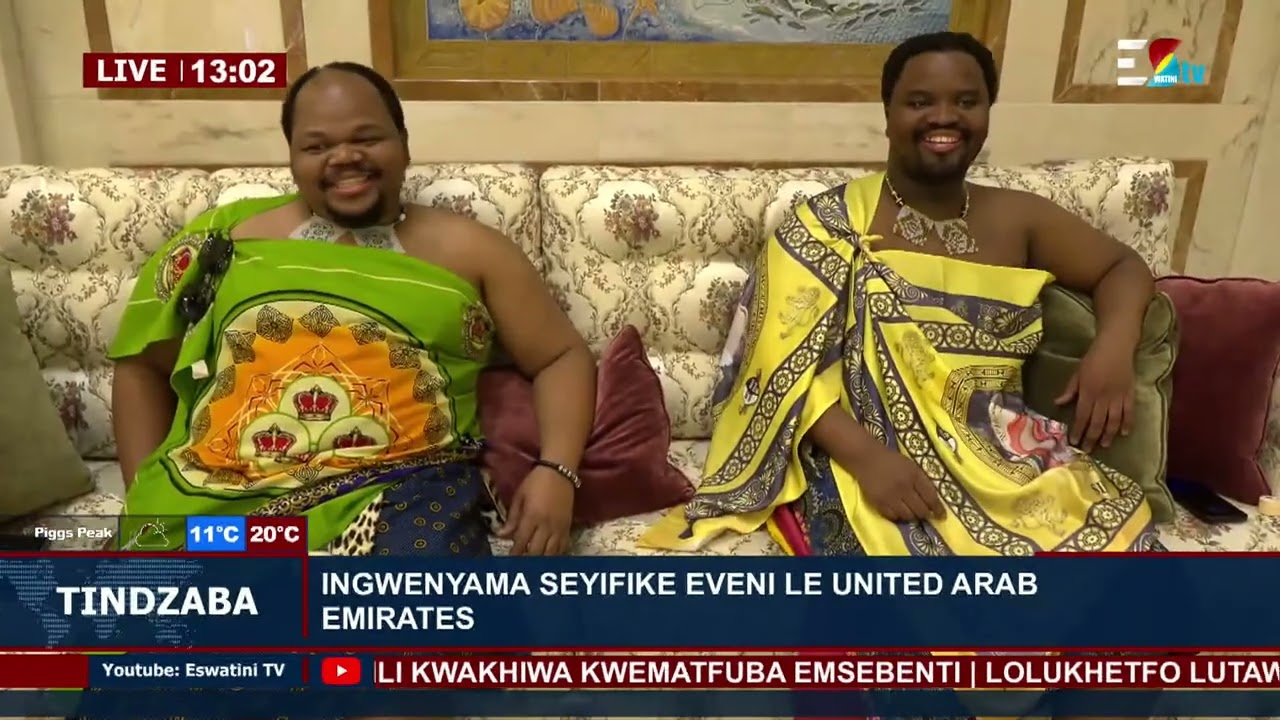 Tindzaba [19-08-2024] || His Majesty King Mswati III arriving in the United Arab Emirates