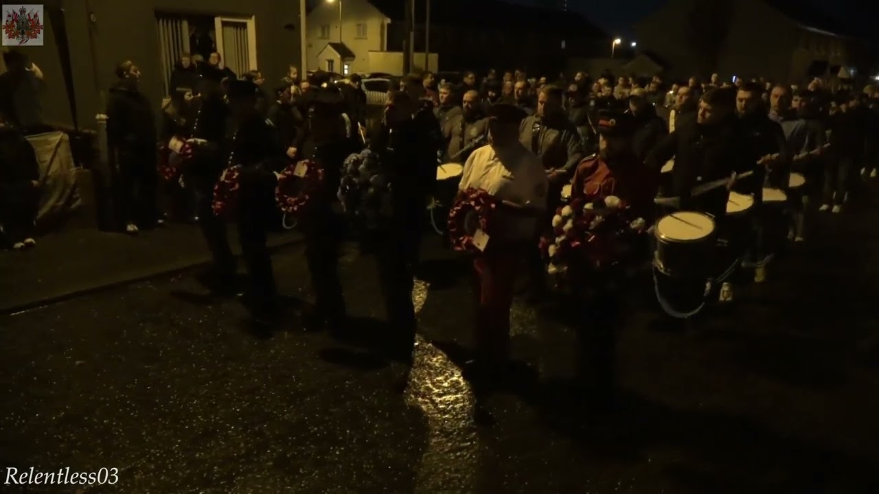 Rathcoole Protestant Boys (No.5) @ Andy Gibney's Wake ~ Shankill ~ Belfast ~ 17/01/2026 (4K)