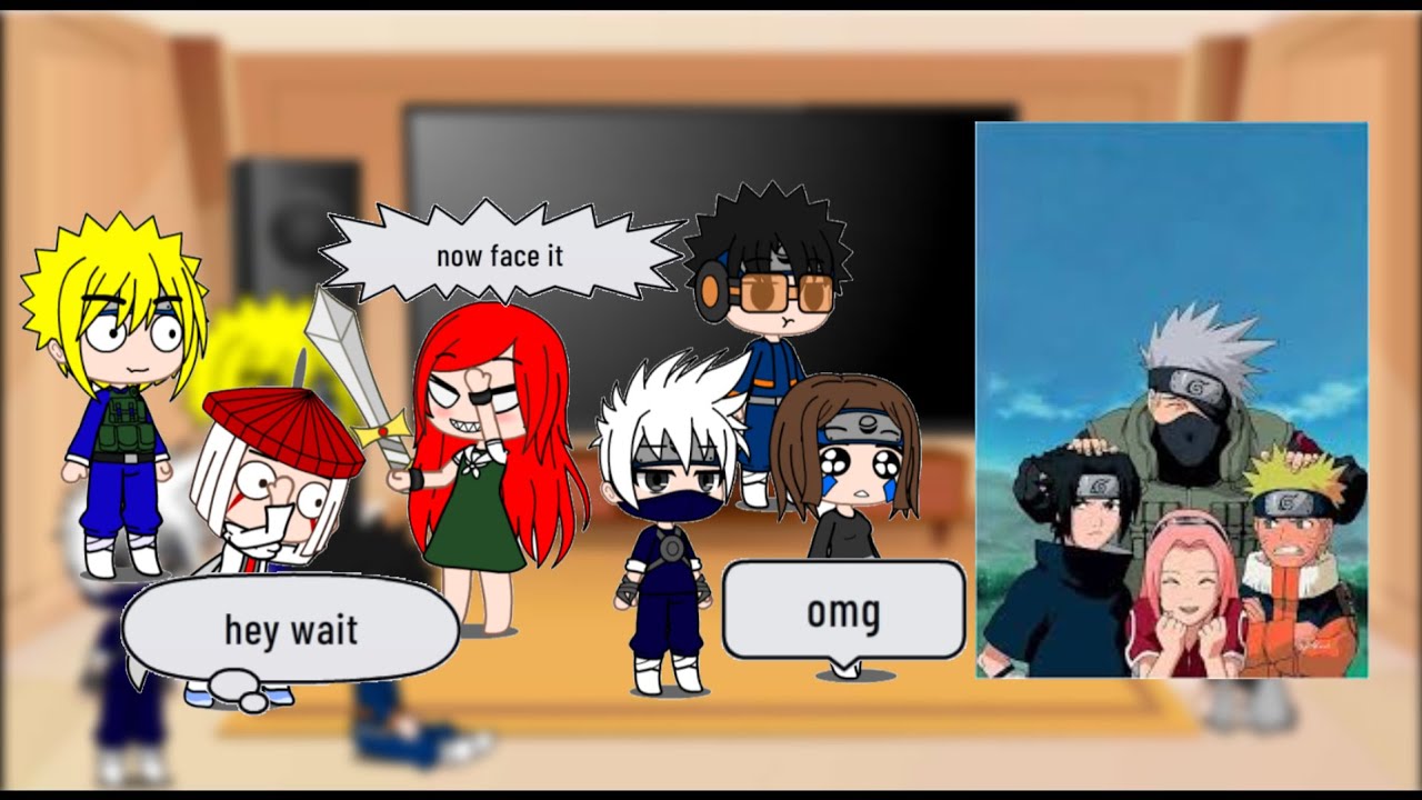 🔥TEAM MINATO + KUSHINA REACT TO FUTURE TEAM 7 //GAHCA CLUB //⚡