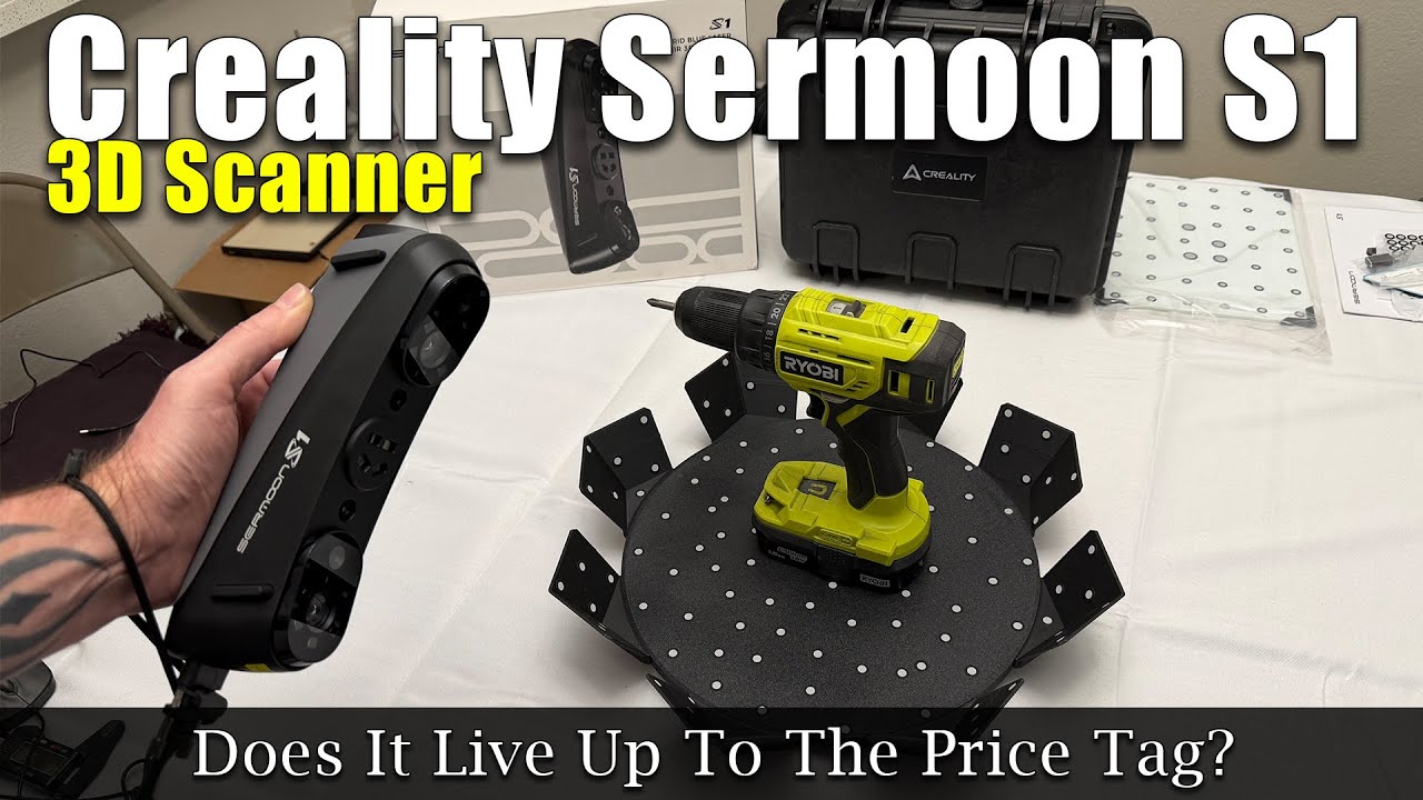 3D-сканер Creality Sermoon S1 | Самый быстрый сканер, который я когда-либо использовал