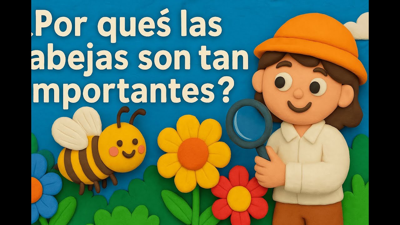 🐝 ¿Por qué las abejas son tan importantes? | Ciencia para niños