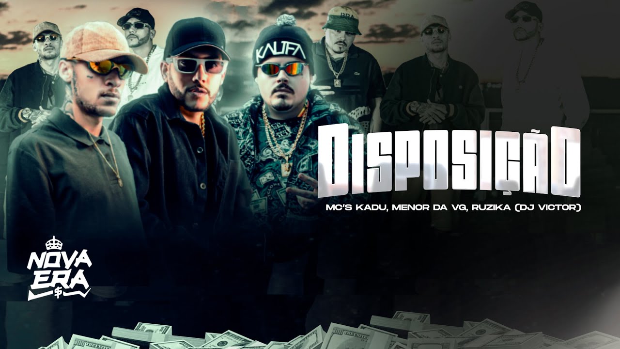 ''DISPOSI&Ccedil;&Atilde;O'' Mc's Menor da VG, Ruzika e Kadu (Clipe Oficial) DJ Victor