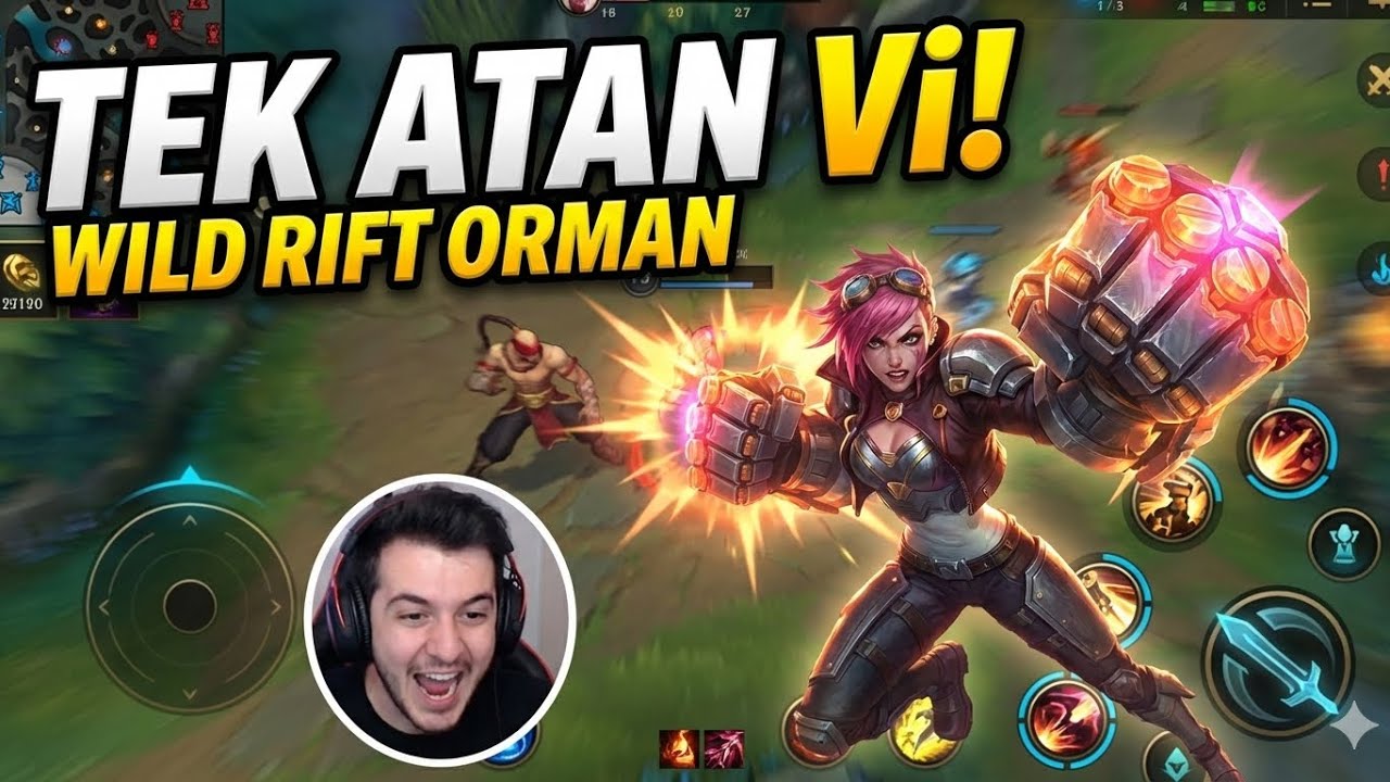 WİLD RİFT Vİ İLE ORMANI DOMİNE ETTİM! 🥊 (Tek Atan Build)