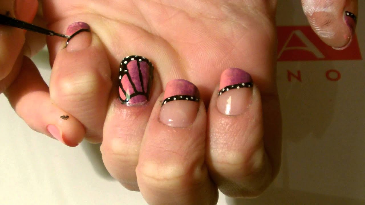 Butterfly #Nailart tutorial | kit #pennelli | Martina Solinas per PUPA Nail Academy