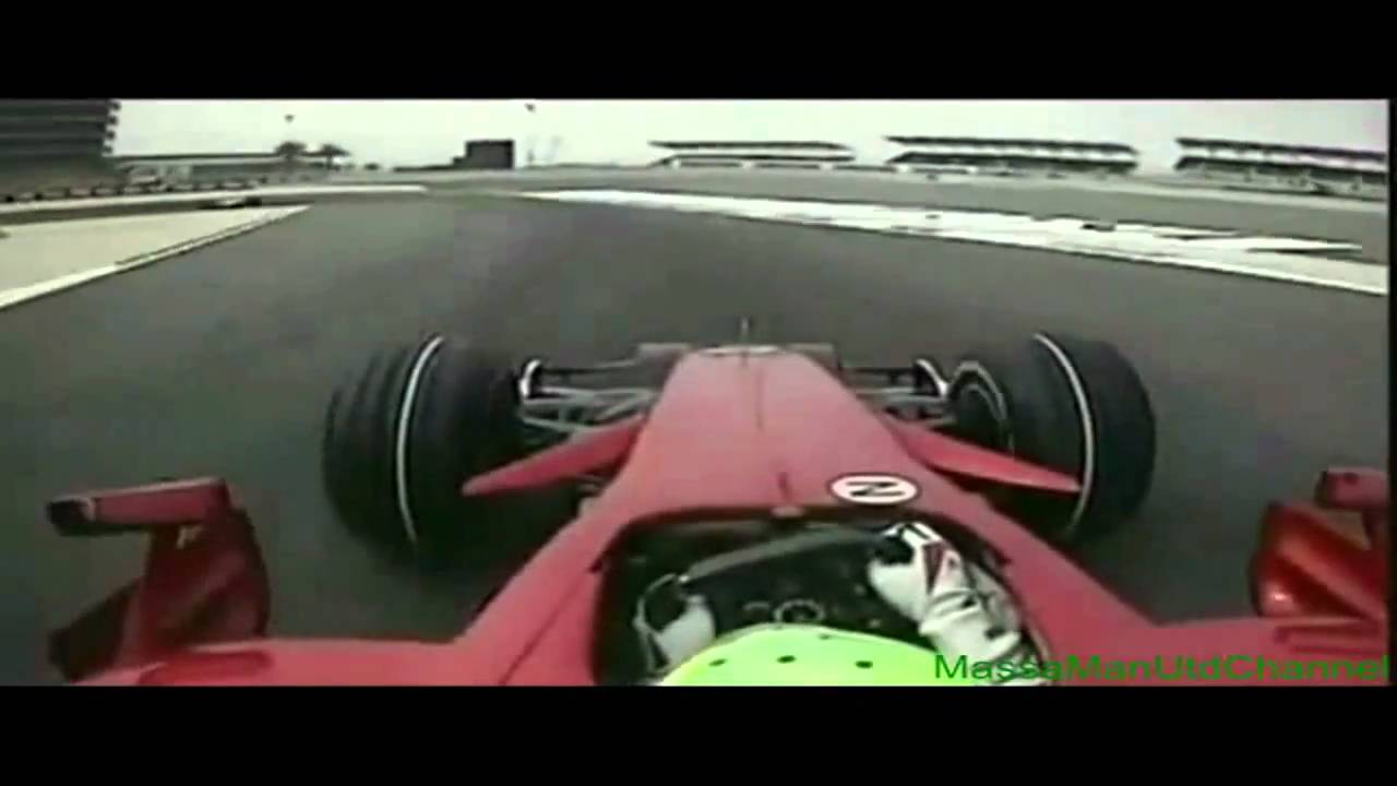 F1 Felipe Massa Onboard Lap at Bahrain 2008 [HD]