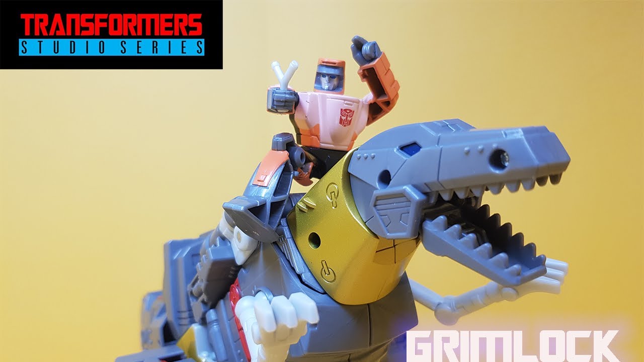 Transformers Studio Series Leader Class Grimlock Action Figure Review