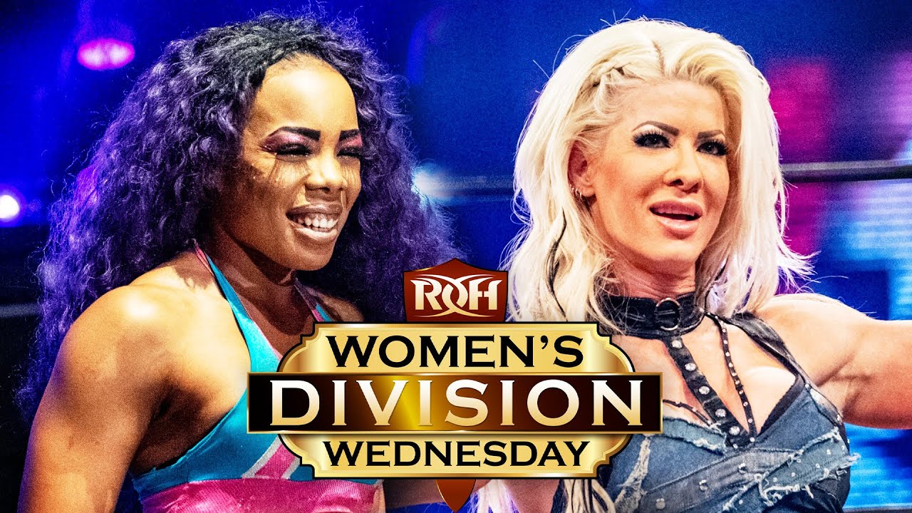 Mazzerati vs Angelina Love on Women's Division Wednesday!