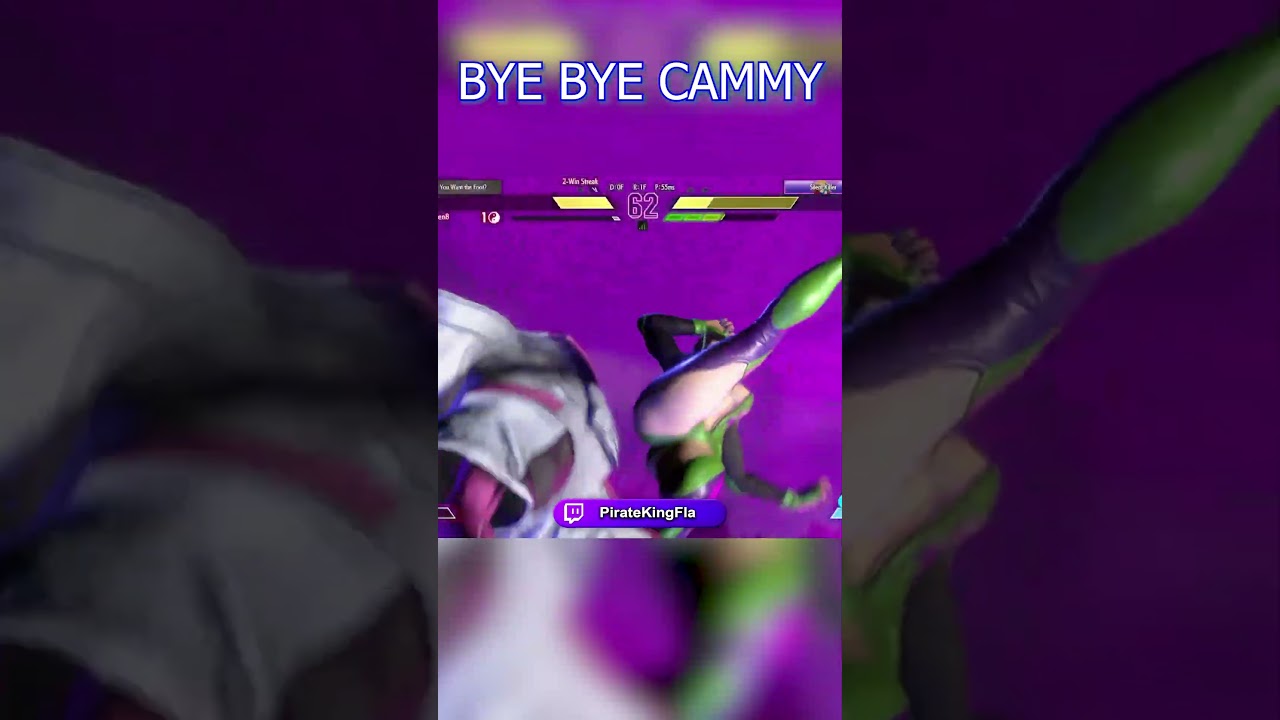 JURI CANNOT BE FISTED BY CAMMY #juri #sf6 #streetfighter6