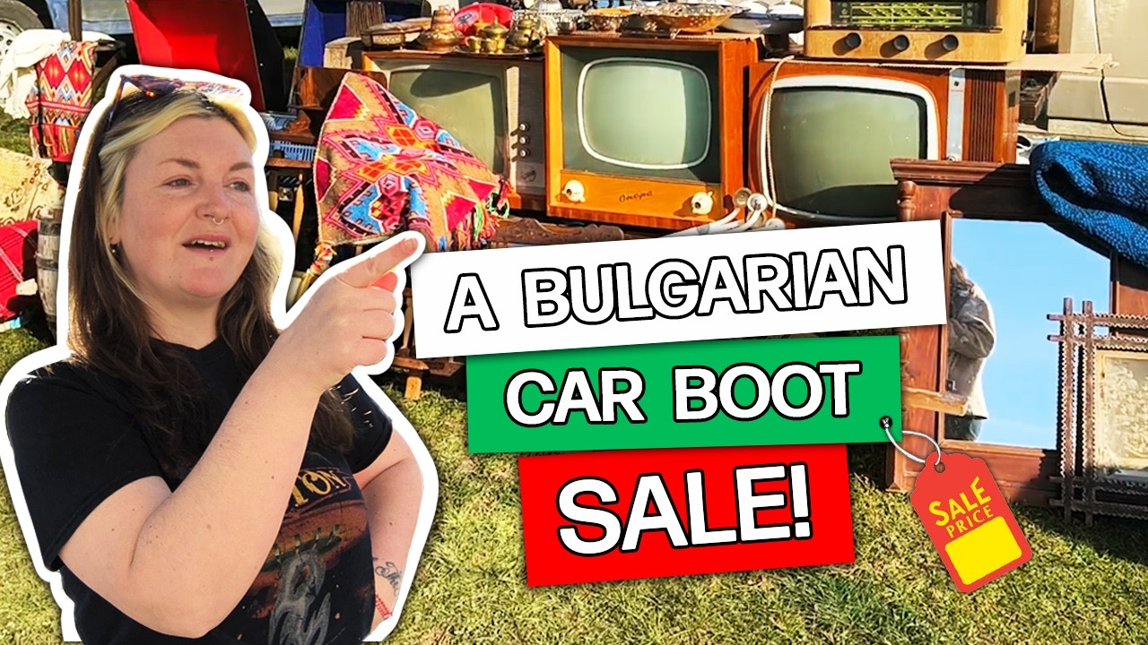 Болгарская распродажа подержанных вещей! Поиск сокровищ! Ханна | Жизнь в Болгарии